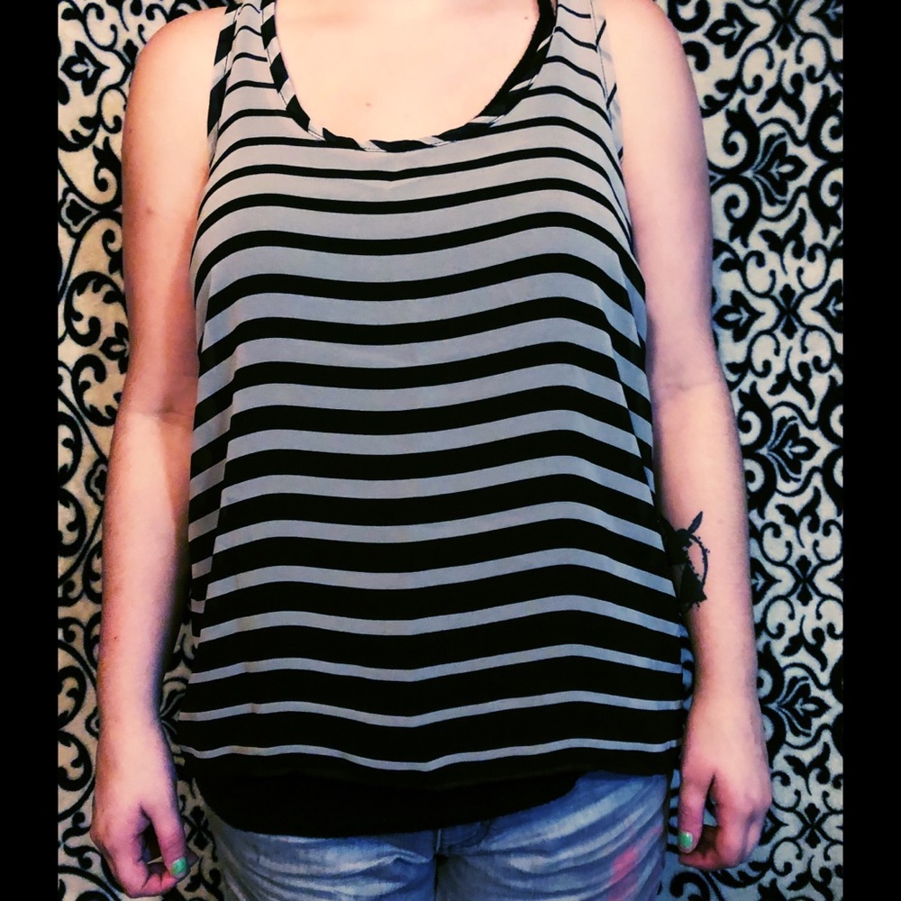 Woman’s sheer top